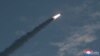 NORTH KOREA -- A new-type of tactical guided short-range missile is launched at an undisclosed location, July 25, 2019