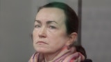 Journalist Alsu Kurmasheva attends a court hearing in Kazan